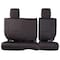 Smittybilt 1318 WRANGLER JK 4 DR NEOPRENE FRONT AND REAR SEAT COVER SET; BLACK 471601 - alternate 2